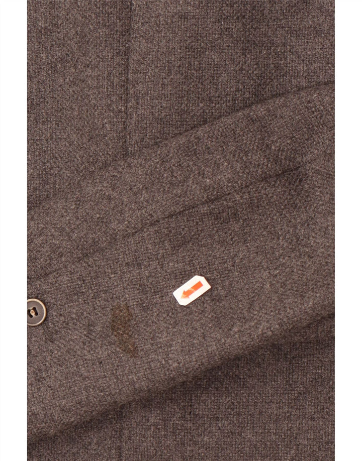 Giacca blazer da uomo a 3 bottoni Peter & Sons IT 50 Large in lana grigia
