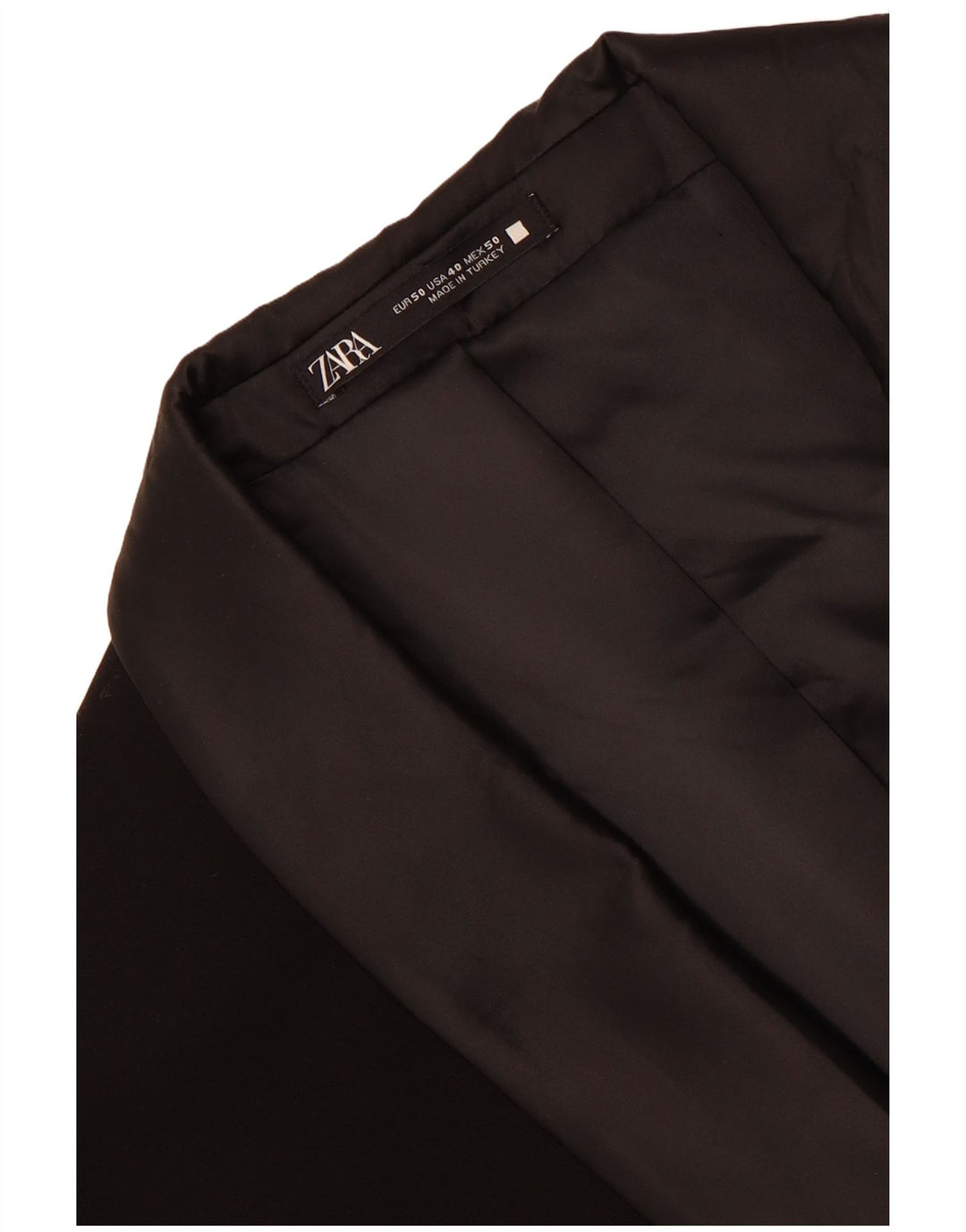 Giacca blazer da uomo a 1 bottone Zara EU 50 media nera