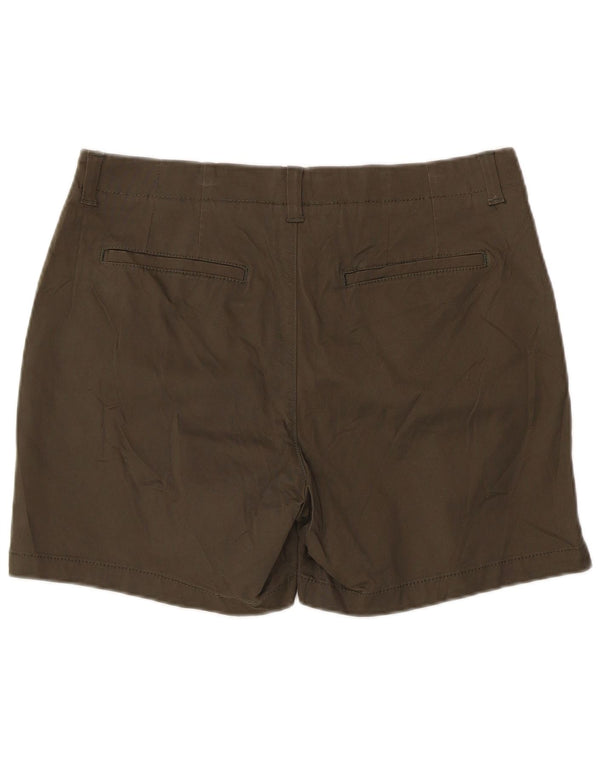 Pantaloncini casual Lee da donna a vita media con vestibilità regolare US 14 XL W36 cotone kaki