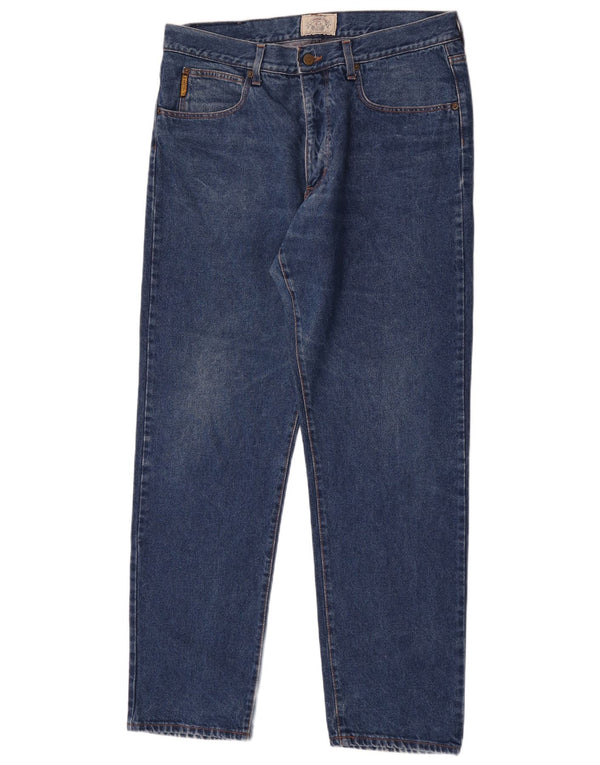 Jeans dritti da uomo Armani W38 L33 Blu