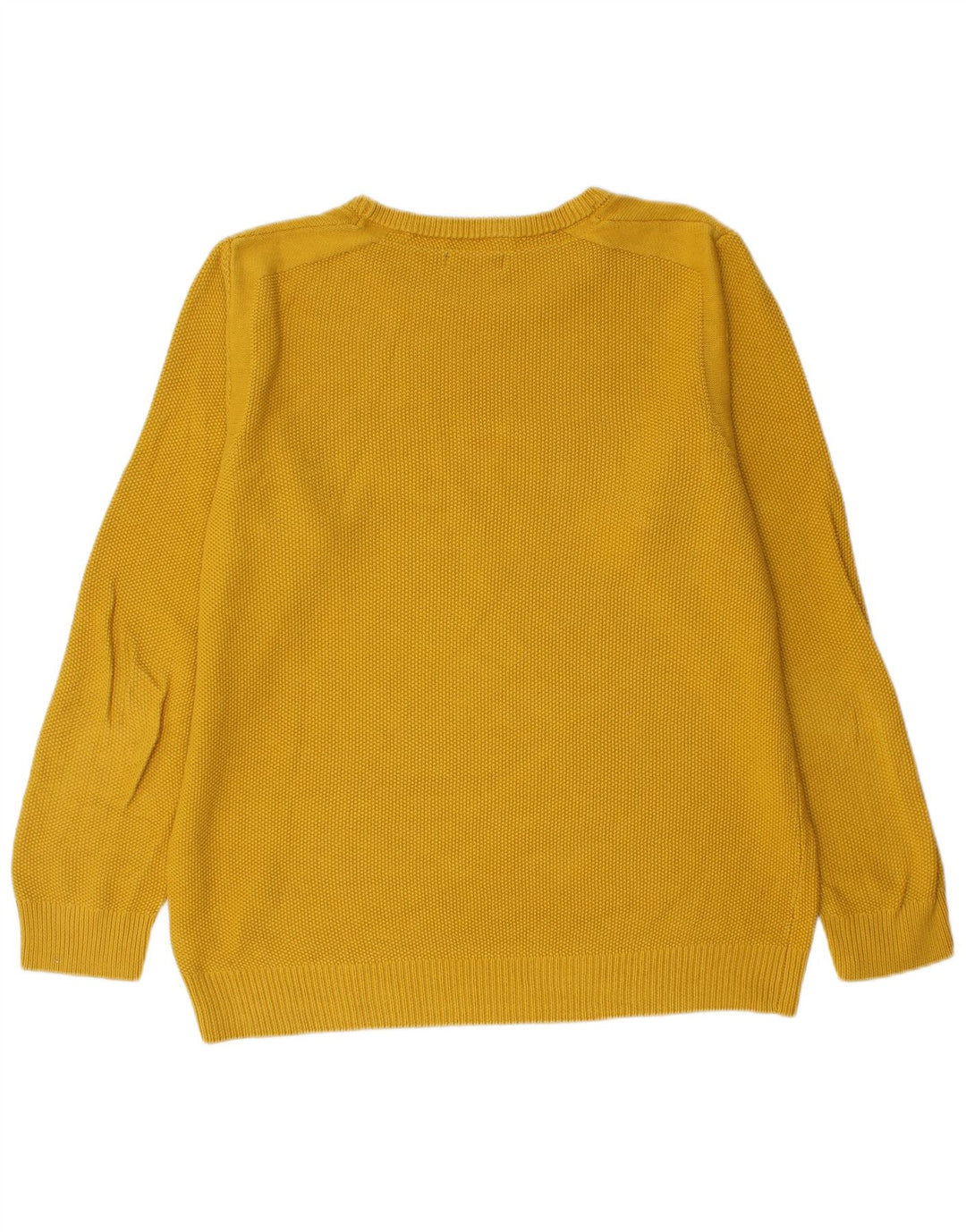 Maglione maglione girocollo da uomo Mistral grande cotone giallo