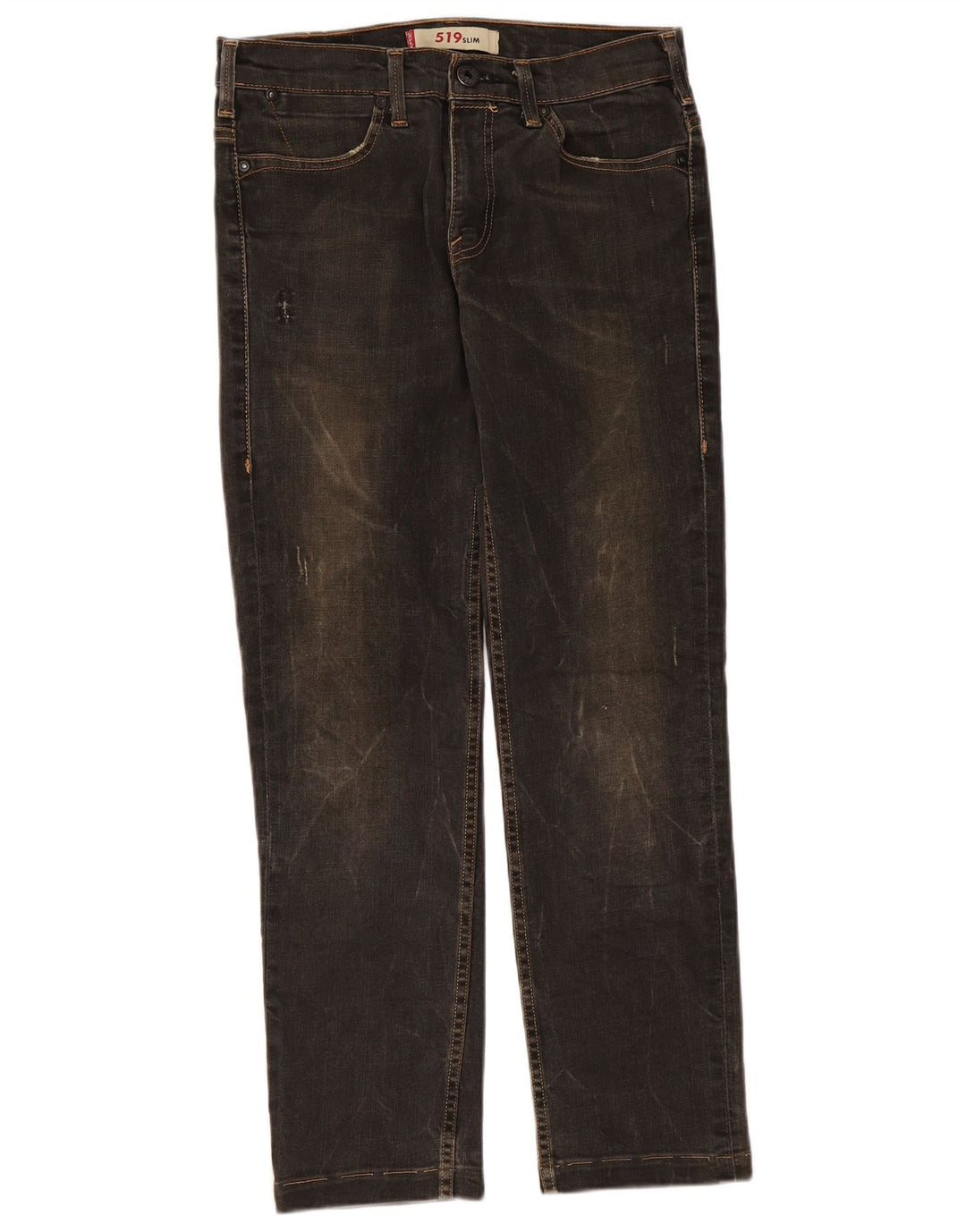 Jeans Levi's 519 Slim da donna W32 L28 cotone nero