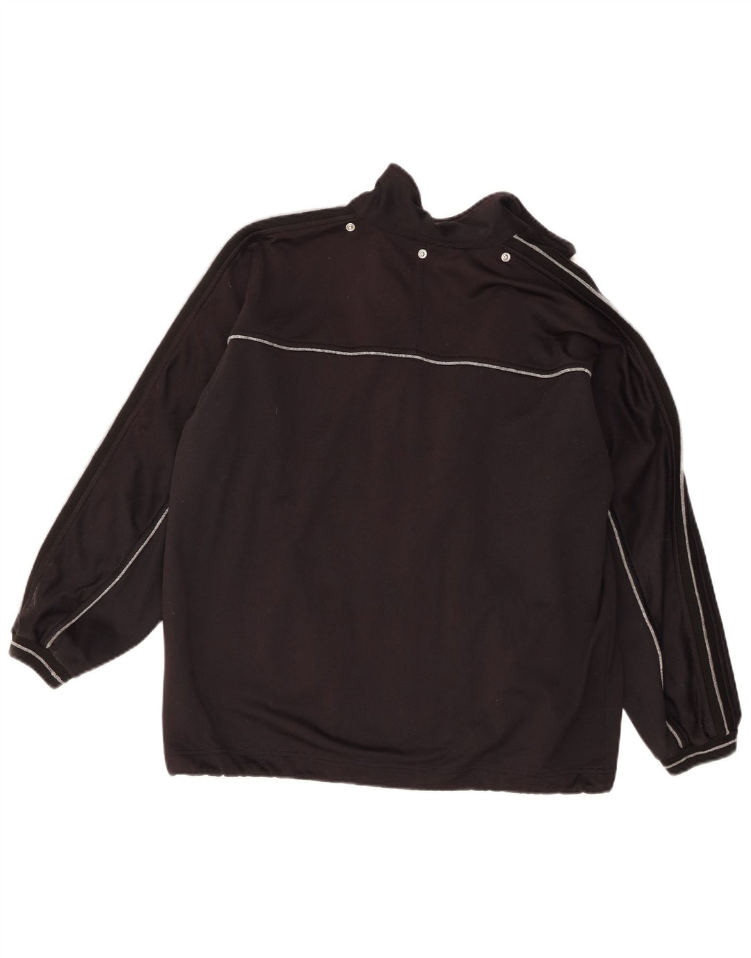 Giacca da ginnastica oversize da donna Champion UK 10 piccola in poliestere nero