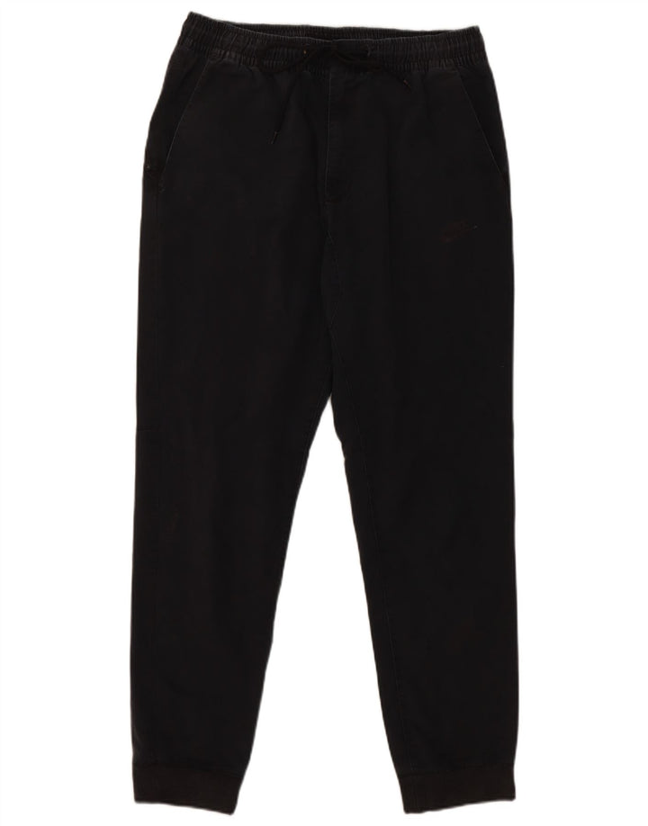 Pantaloni da tuta da uomo Nike Joggers grandi in cotone nero