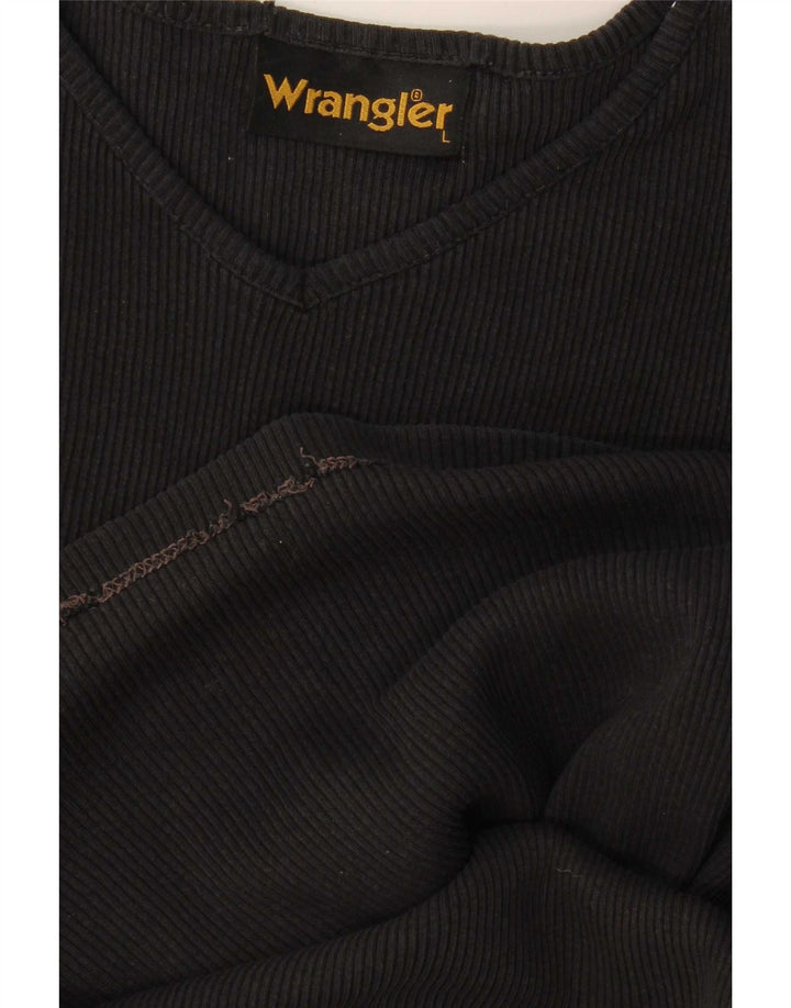 T-shirt da uomo Wrangler grande nera