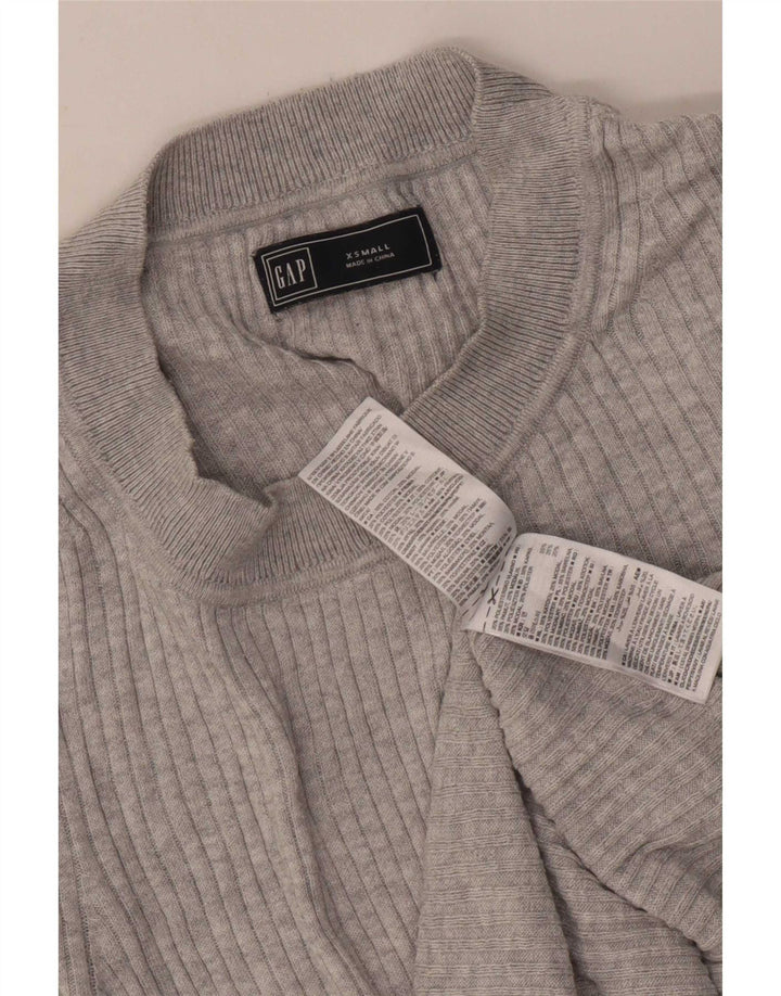 Gap T-shirt da donna Top UK 6 XS Grigio cotone