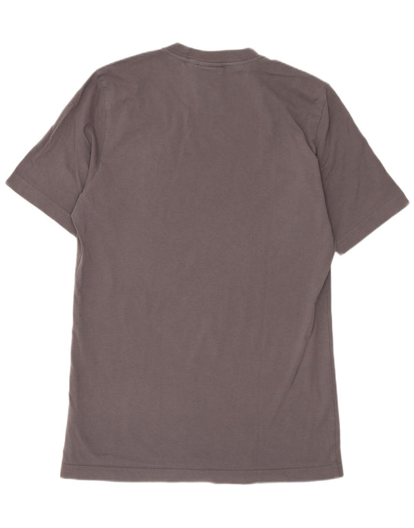 T-shirt Adidas da uomo Top XS in cotone grigio