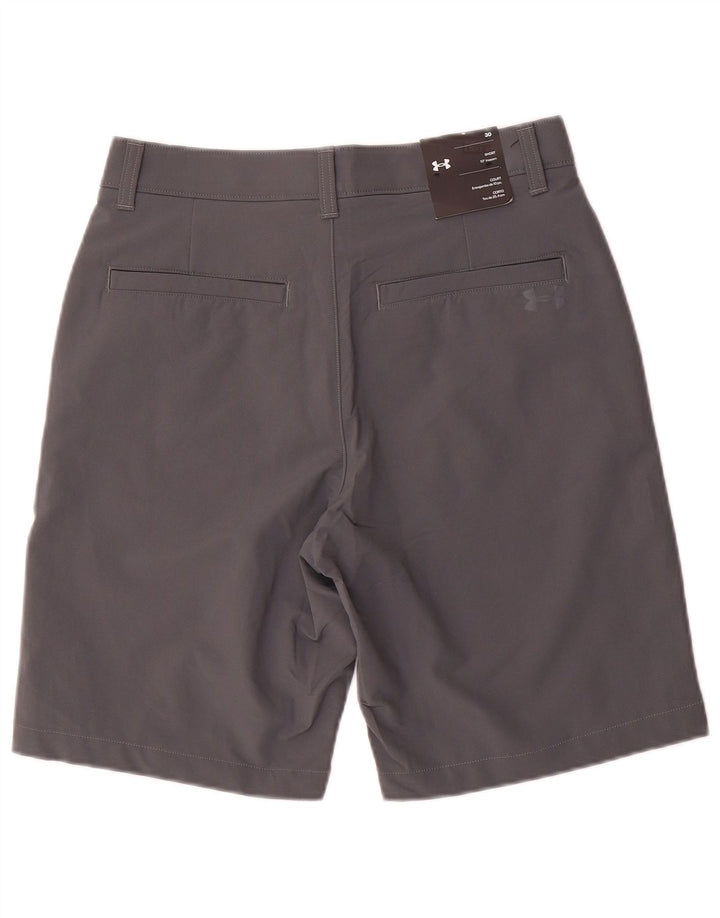 Pantaloncini chino da uomo Under Armour W30 poliestere grigio medio