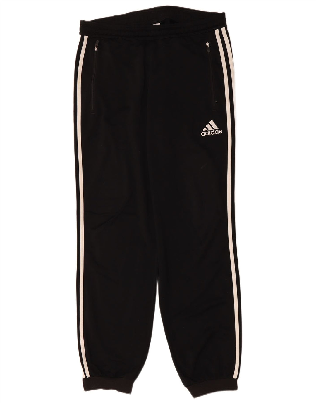 Pantaloni da tuta da uomo Adidas Joggers piccoli in poliestere nero
