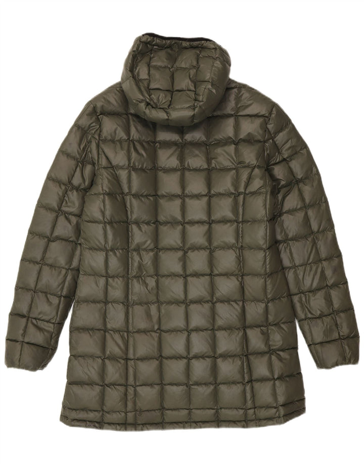 Cappotto imbottito reversibile con cappuccio da donna K-Way US 6 Medium Black Colourblock