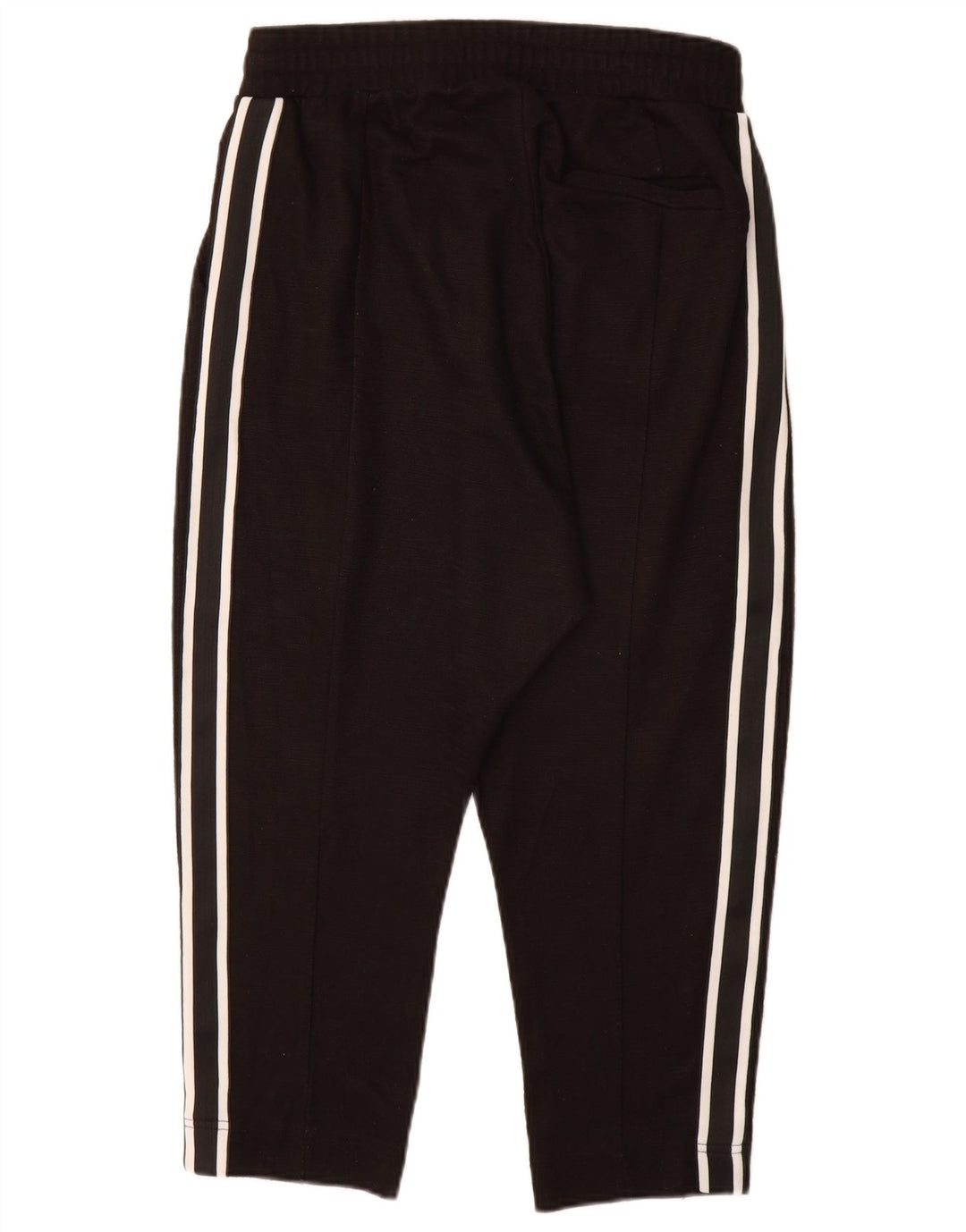 Pantaloni Capri dritti da uomo Zara grandi W32 L20 poliestere nero