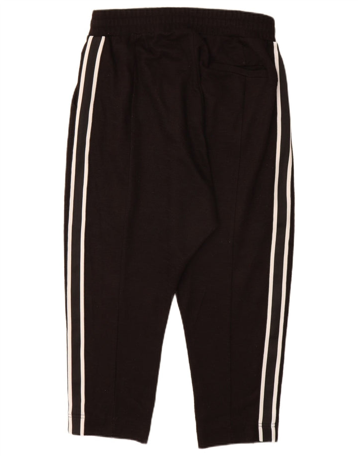 Pantaloni Capri dritti da uomo Zara grandi W32 L20 poliestere nero