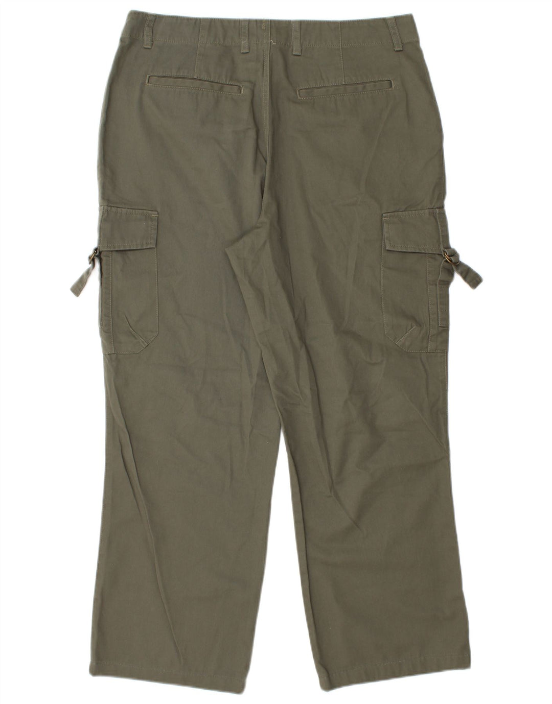 Pantaloni cargo dritti da uomo Rainbow W36 L28 cotone kaki
