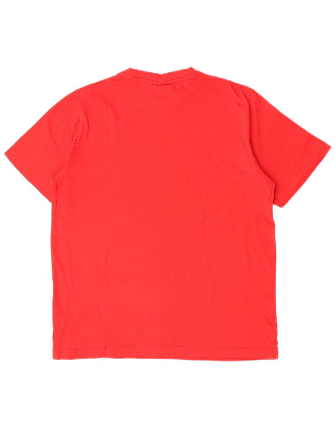 T-shirt grafica da uomo Lotto Top piccola in cotone rosso