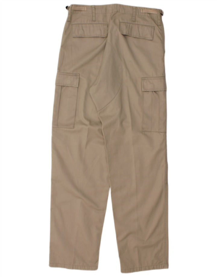 Pantaloni cargo dritti da uomo VINTAGE W32 L31 Beige