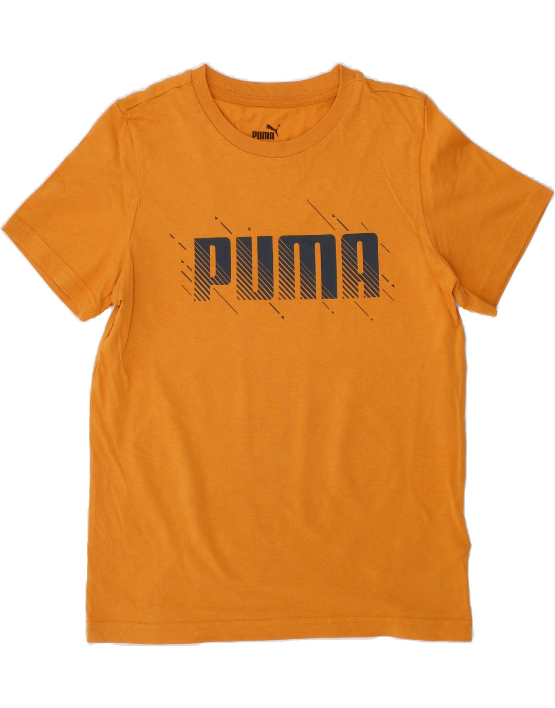 PUMA Boys Graphic T-Shirt Top 9-10 Years  Orange Cotton Vintage Puma and Second-Hand Puma from Messina Hembry 