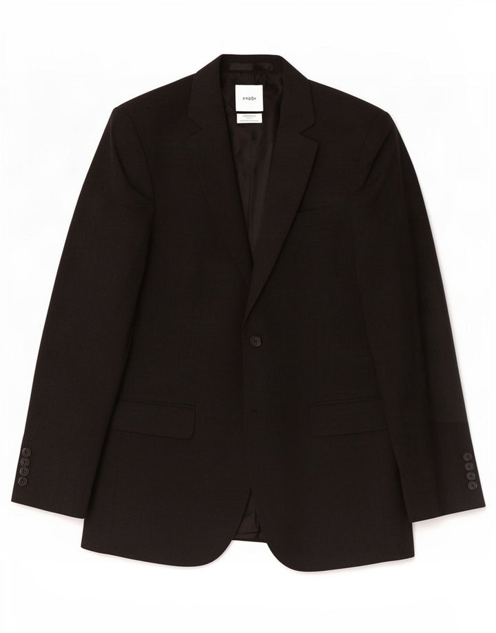 Giacca blazer a 2 bottoni lunga Marks & Spencer da uomo UK 38 Grigio medio