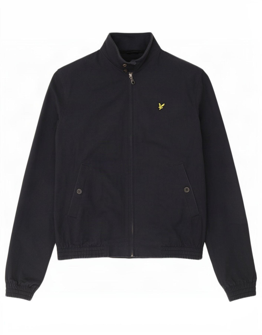 Giubbotto bomber da uomo Lyle & Scott UK 40 grande cotone blu navy
