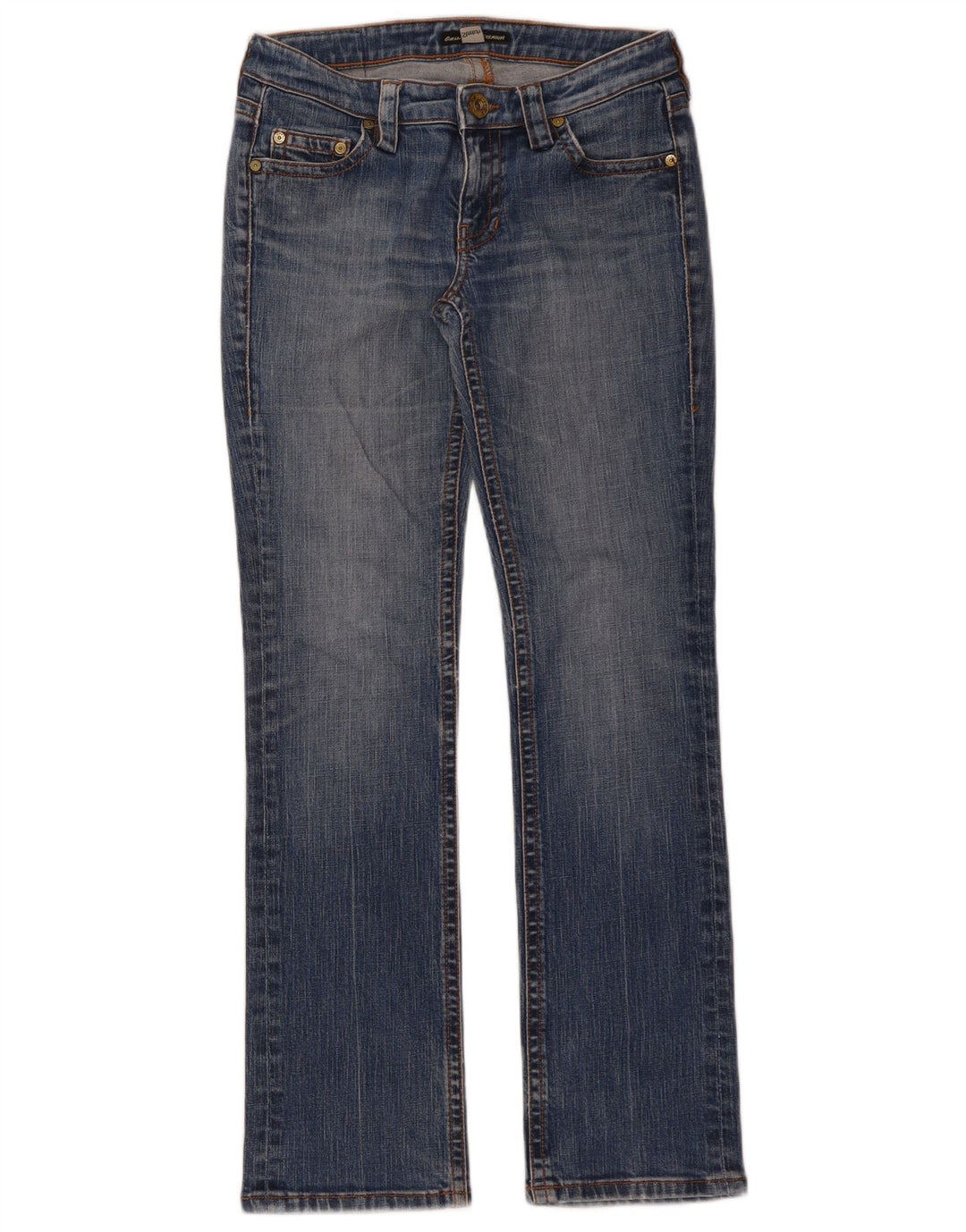 Jeans dritti da donna GUESS W29 L30 cotone blu