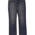 Jeans dritti da donna GUESS W29 L30 cotone blu