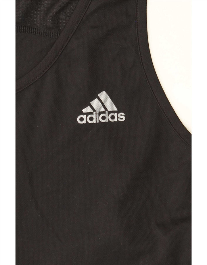 Canotta Adidas da uomo media nera