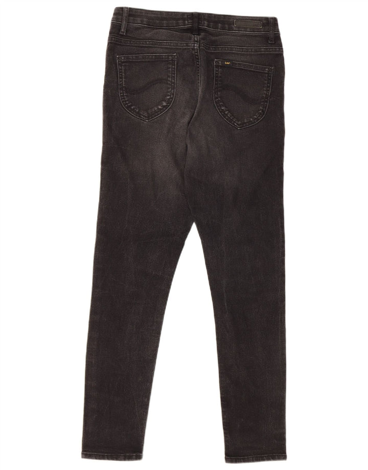 Jeans skinny da donna LEE W28 L27 cotone nero