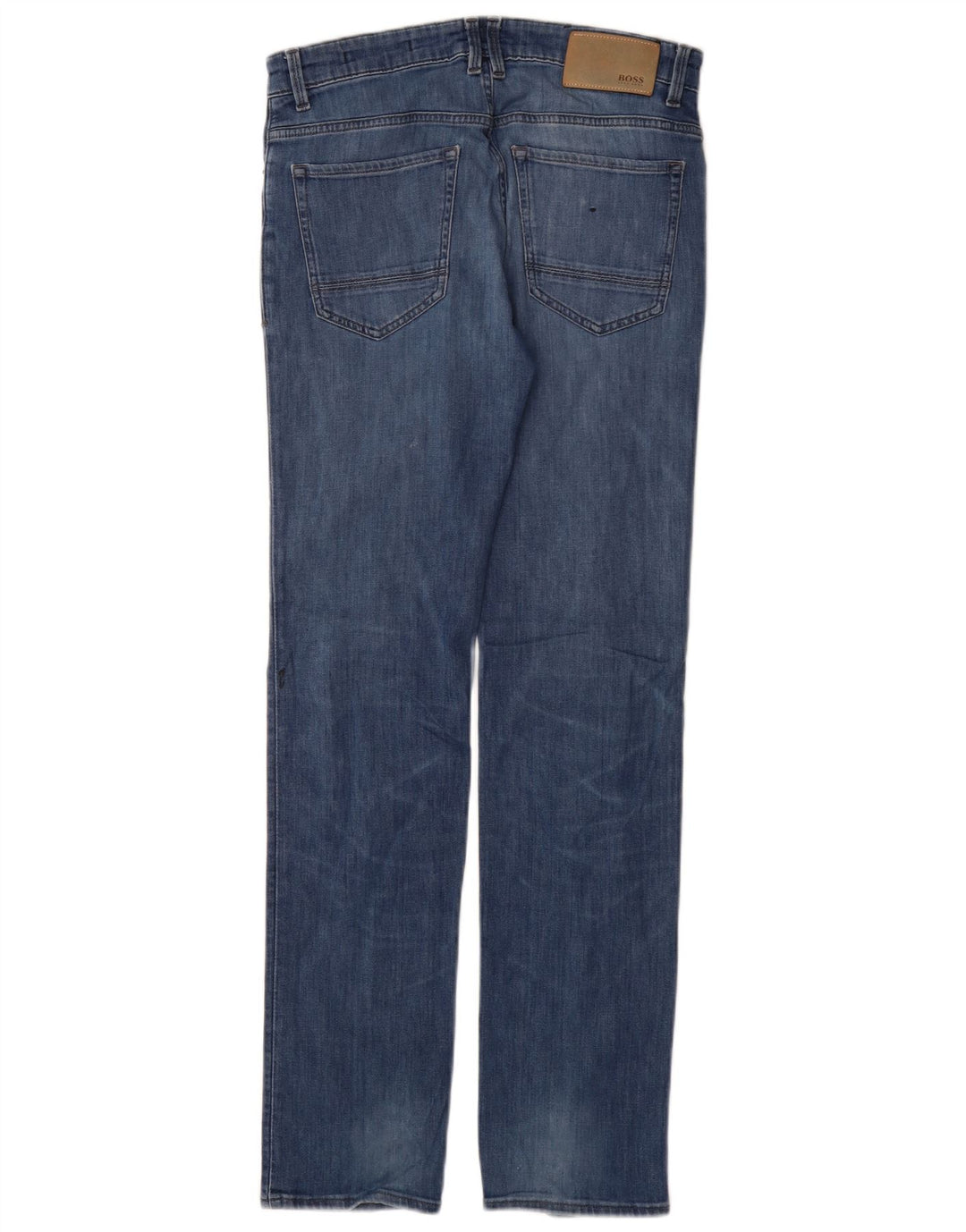 HUGO BOSS Womens Slim Jeans W30 L32 Blue Cotton