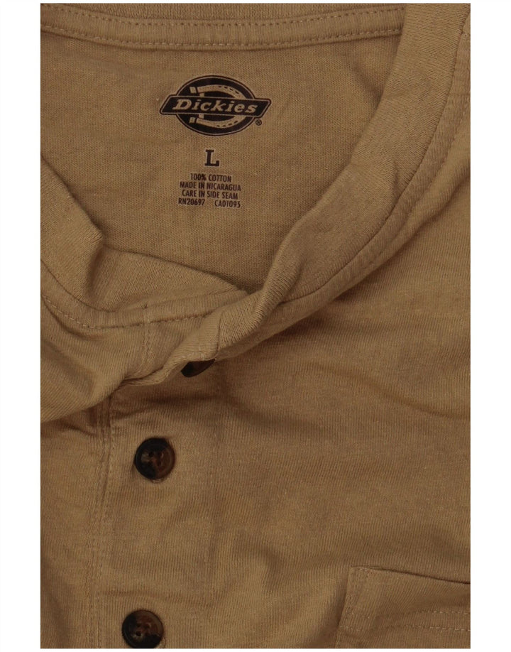 Dickies T-shirt da uomo Top grande in cotone beige