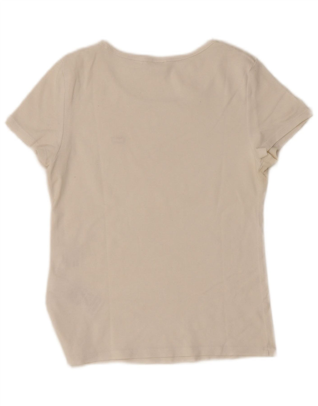 T-shirt da donna Levi's Top UK 12 cotone bianco medio