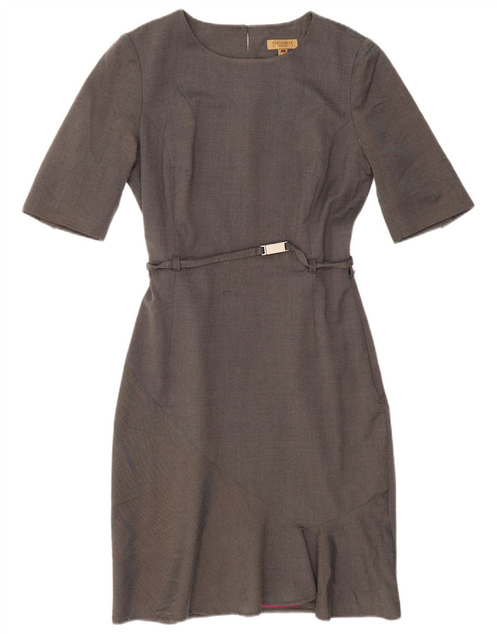 Abito tubino oversize da donna Ted Baker taglia 1 XS grigio