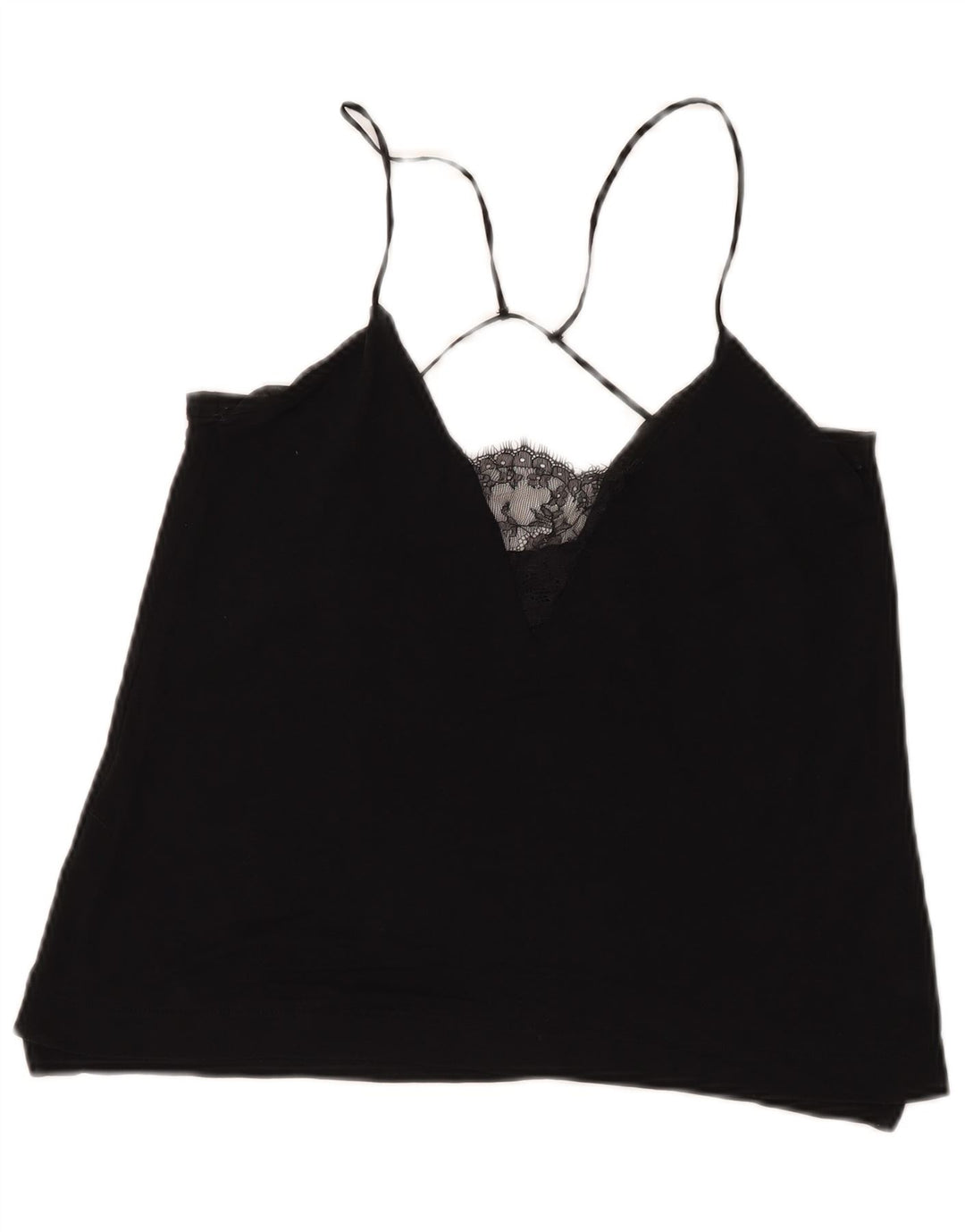 Top alla caviglia da donna Zara UK 12 medio nero