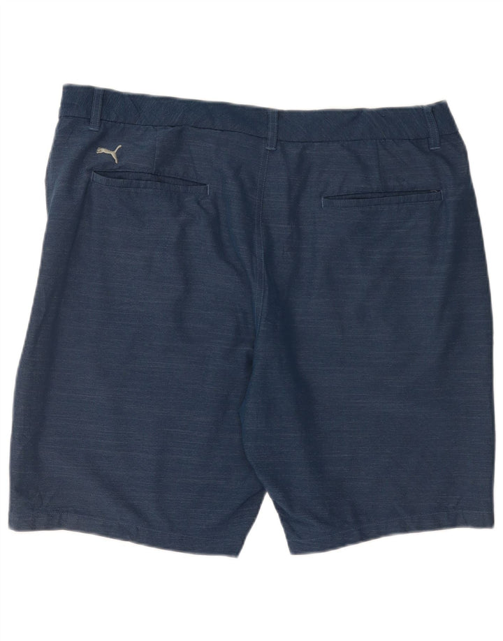 Pantaloncini chino da uomo Puma W38 XL blu navy