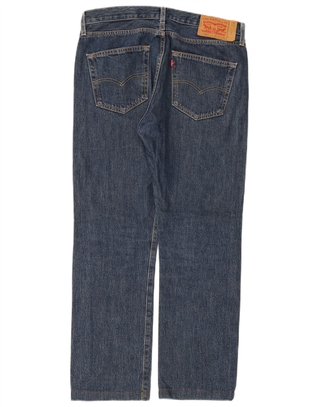 LEVI'S Jeans dritti da uomo 501 W32 L29 cotone blu