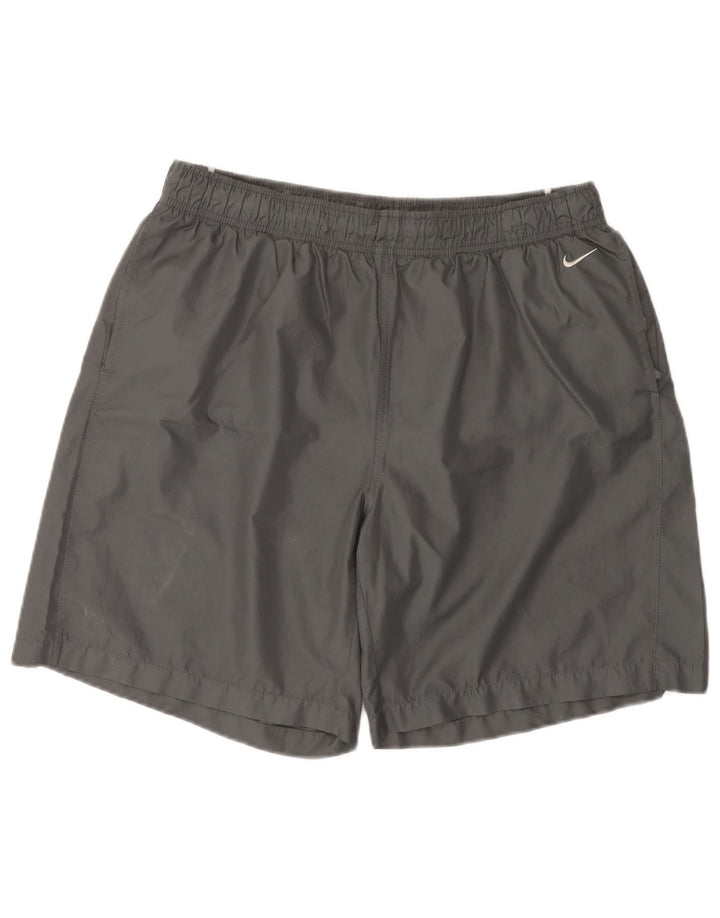 Pantaloncini sportivi Nike da uomo XL in poliestere grigio