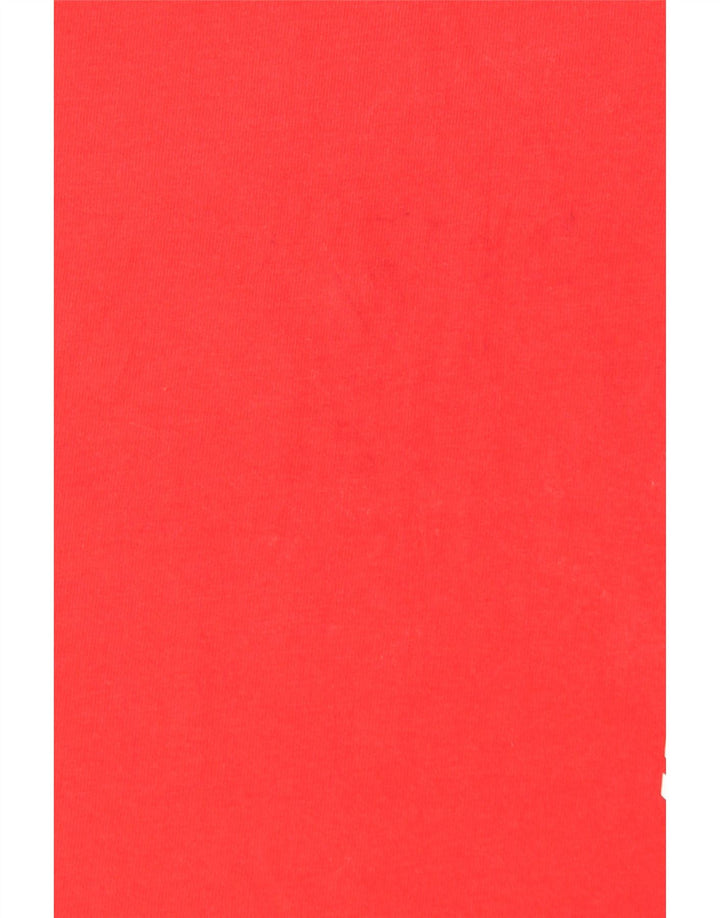 T-shirt grafica da uomo Puma Top Small in cotone rosso