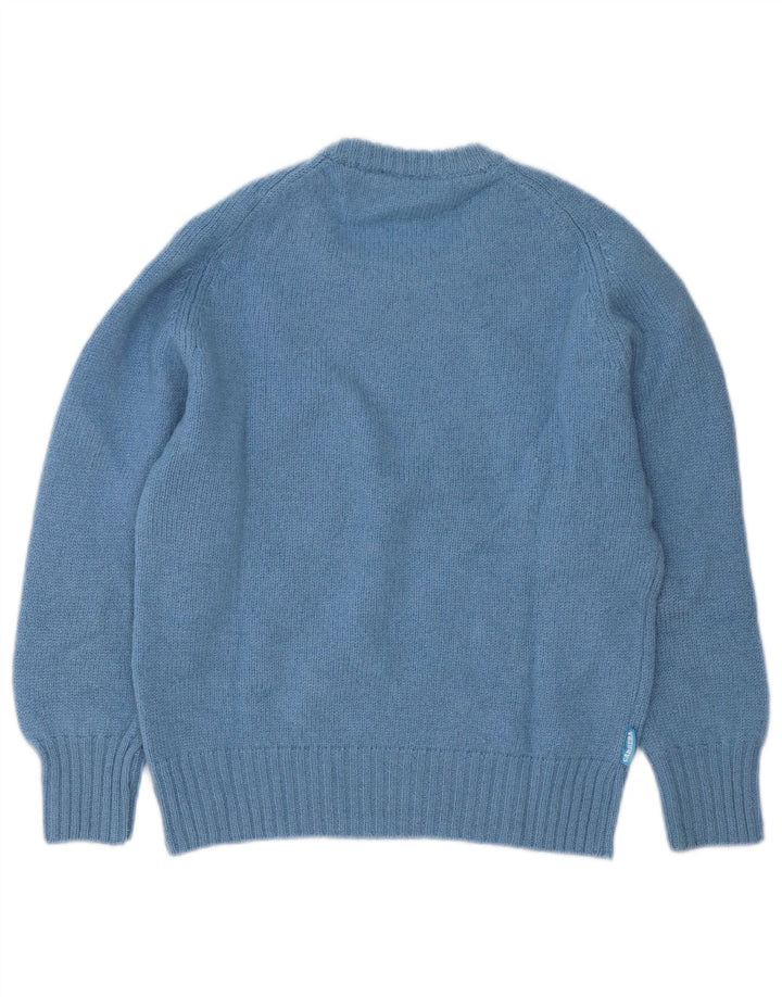 Maglione maglione girocollo da donna Carrera UK 10 piccolo blu