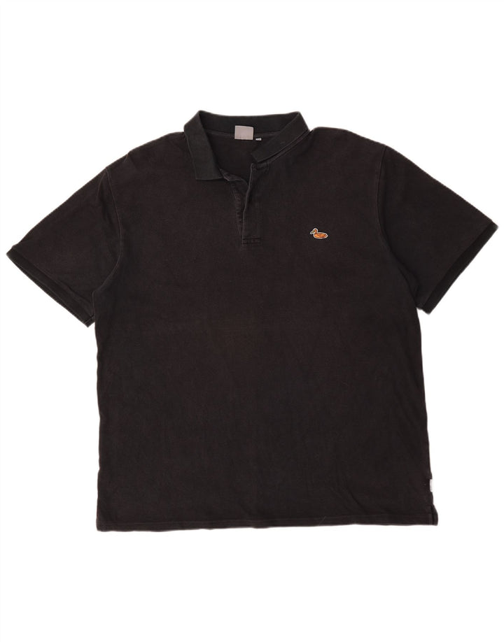 Polo Carhartt da uomo 2XL in cotone nero