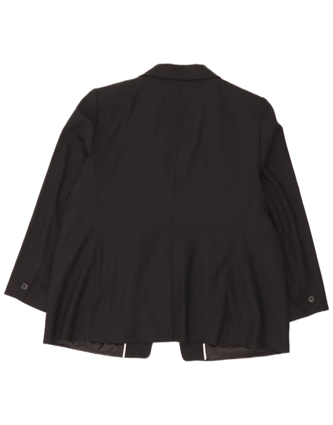 Giacca blazer da donna Marks & Spencer Autograph a 1 bottone UK 18 XL Nera