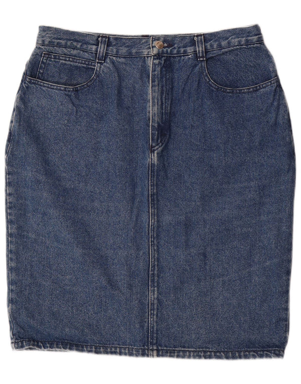 Gonna TRUSSARDI JEANS Donna Denim W38 2XL Blu Cotone
