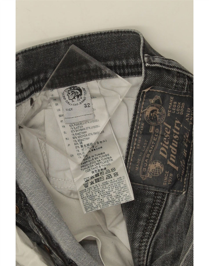 Jeans slim da uomo Diesel W32 L32 cotone grigio