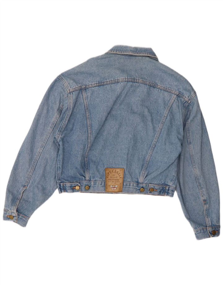 Giacca di jeans da donna Wild UK 14 Cotone blu medio