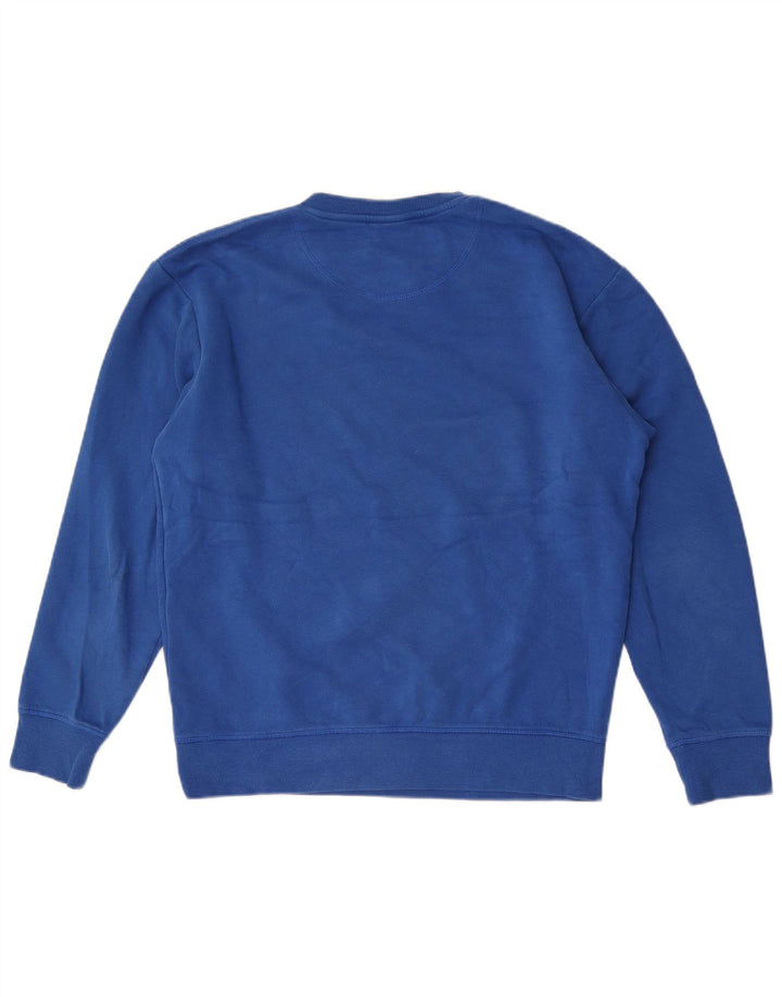 Felpa da uomo Jack & Jones in cotone blu medio