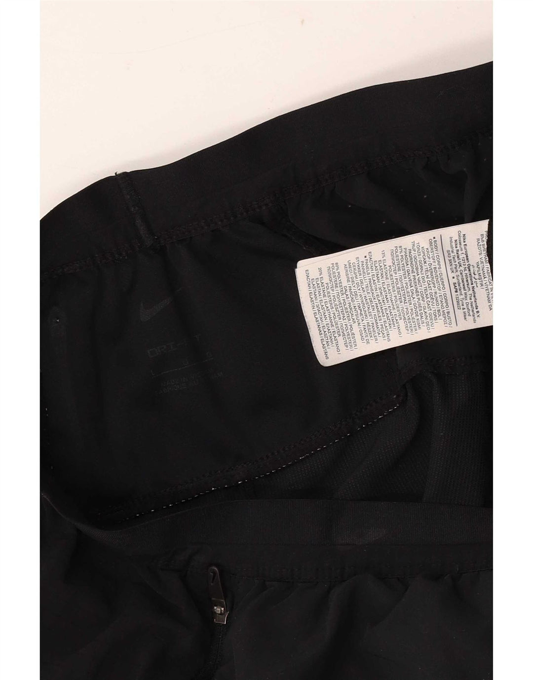 Pantaloni da tuta da donna Nike Large neri in poliestere sportivi
