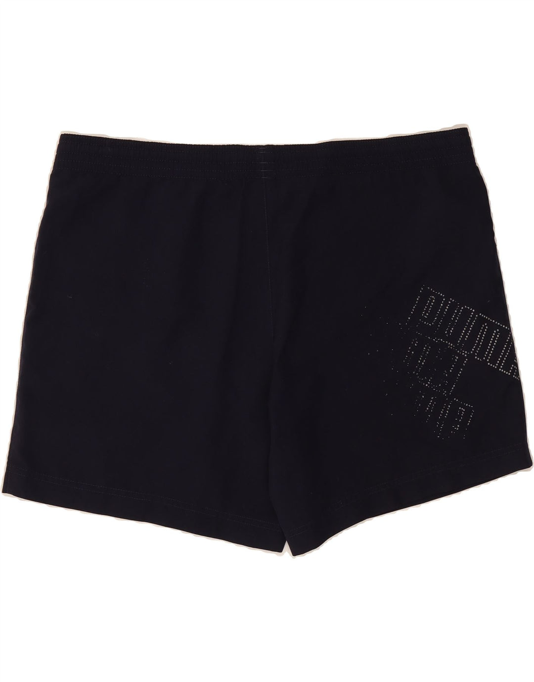 PUMA Mens Sport Shorts Large  Navy Blue Polyester Vintage Puma and Second-Hand Puma from Messina Hembry 