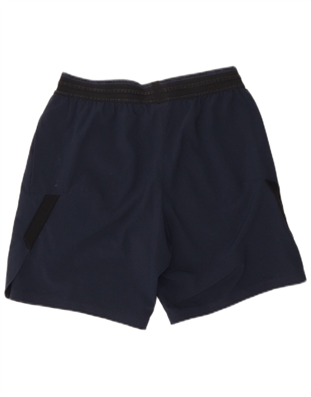 Pantaloncini sportivi Nike da uomo Dri Fit, poliestere color block medio blu navy