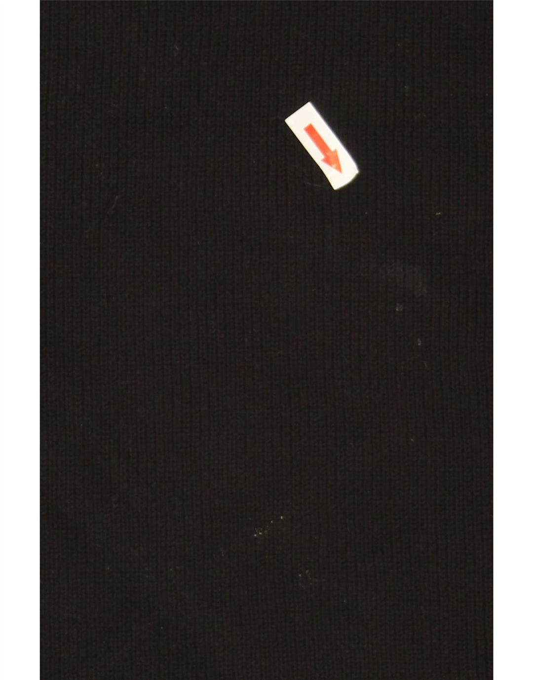 Maglione maglione girocollo da uomo Zara in cotone nero medio