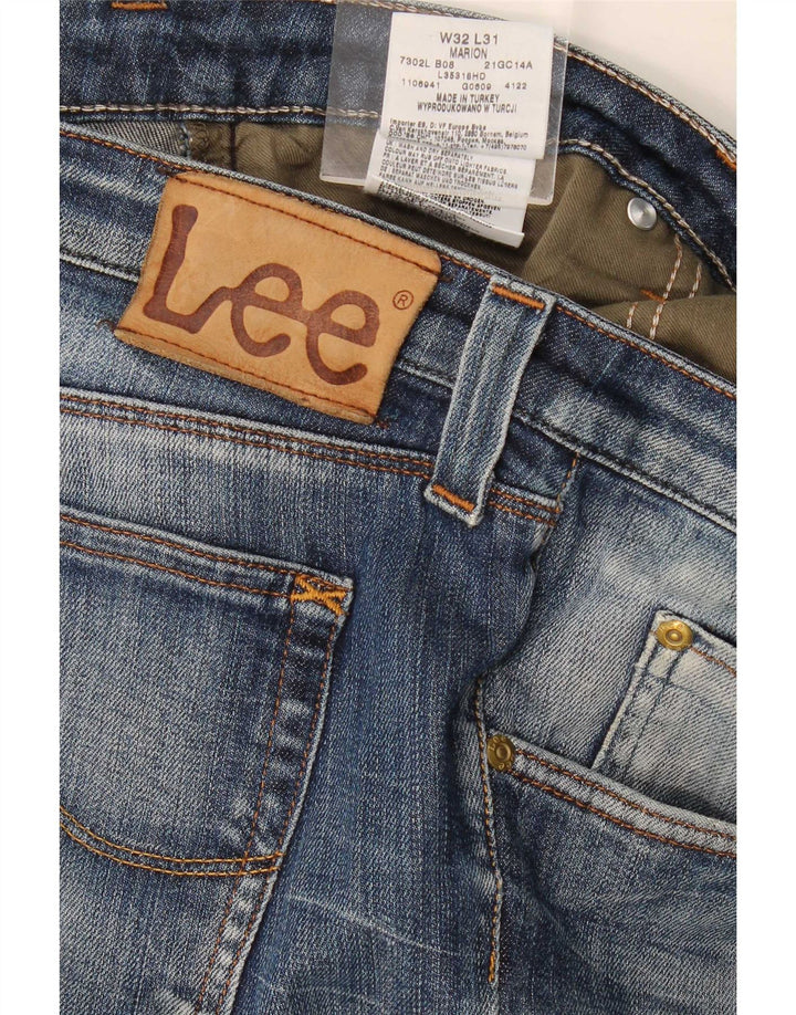 Jeans Lee da donna Marion svasati W32 L31 cotone blu