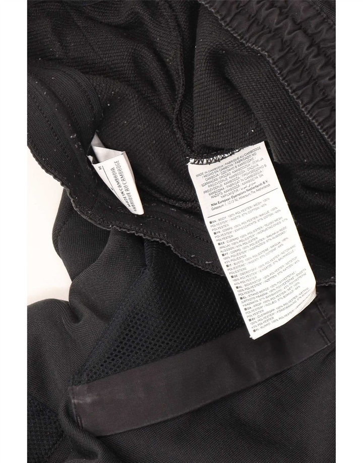 Pantaloni da tuta con grafica Nike da uomo, pantaloni da jogging, poliestere nero medio