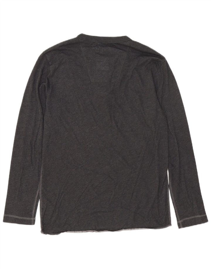 Top da uomo G-Star a maniche lunghe piccolo in cotone grigio