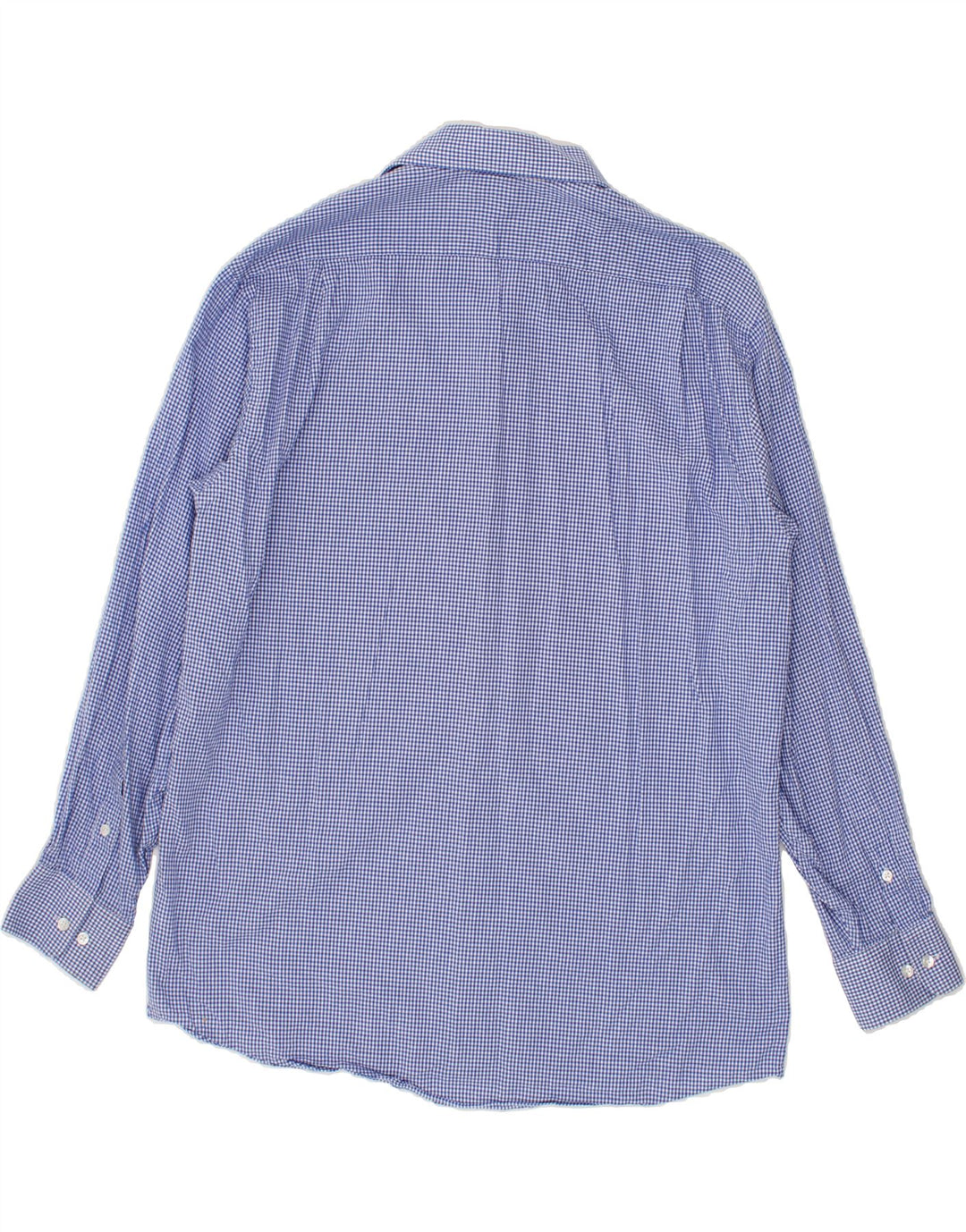 TOMMY HILFIGER Mens Regular Fit Shirt Size 16 1/2  Large Blue Gingham Vintage Tommy Hilfiger and Second-Hand Tommy Hilfiger from Messina Hembry 